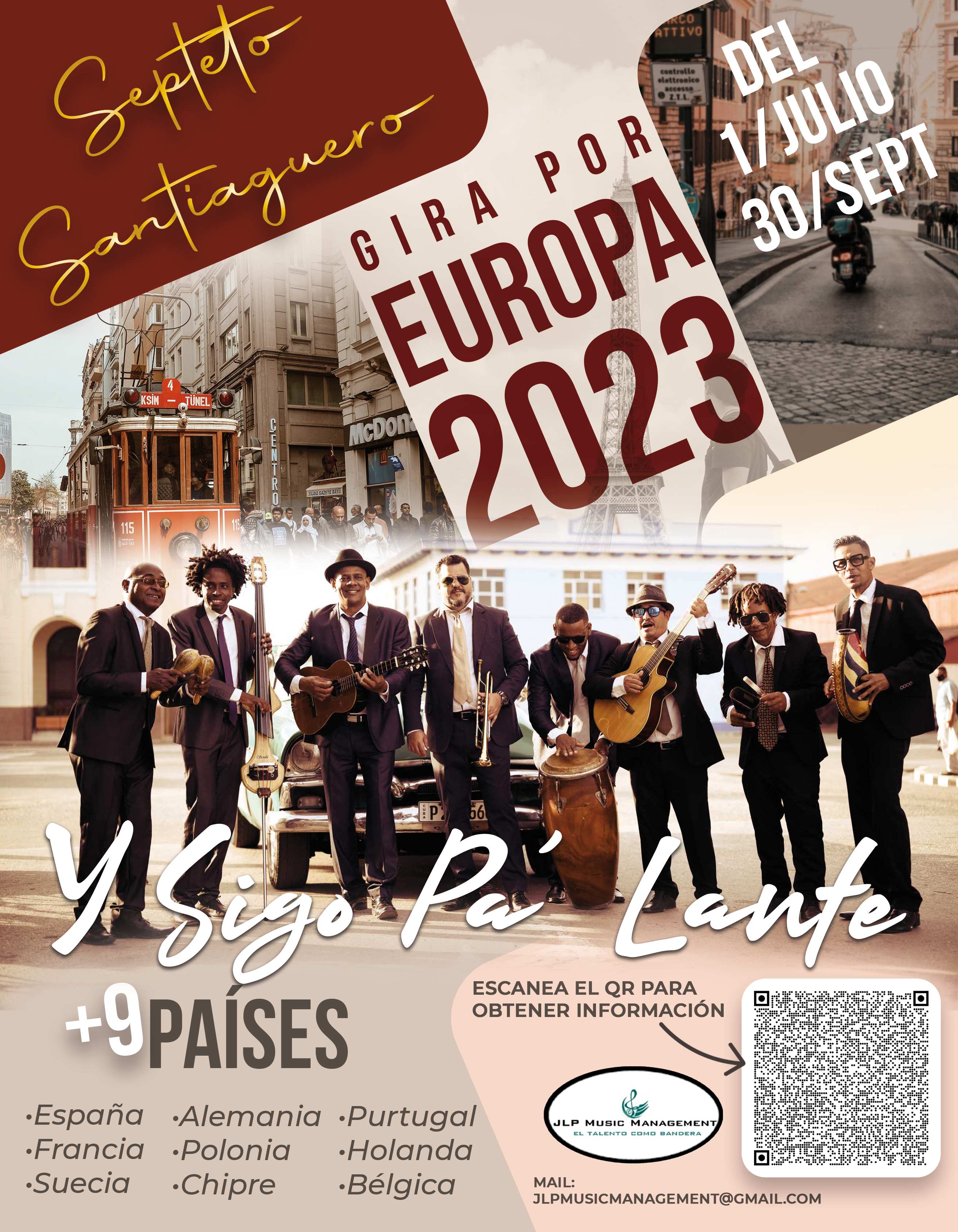 Gira Europa Septeto Santiaguero 2023 1080